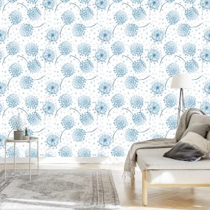 Papier Peint Fleurs De Pissenlit Avec Graines – Image 3