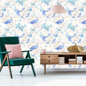 Papier Peint Tulipes Aux Hortensias – Image 6