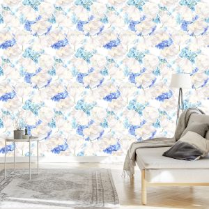 Papier Peint Tulipes Aux Hortensias – Image 3