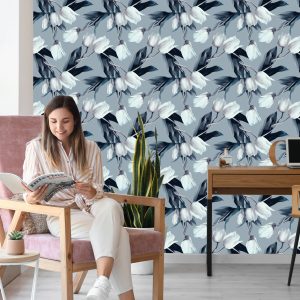 Papier Peint Tulipes Peintes – Image 7