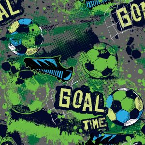 Papier Peint Ballon De Football Et Inscriptions – Image 1