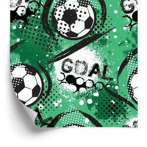Papier Peint Motif De Football À La Mode – Image 2