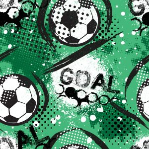 Papier Peint Motif De Football À La Mode – Image 1