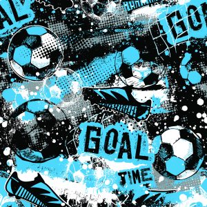Papier Peint Abstraction Colorée De Football – Image 1