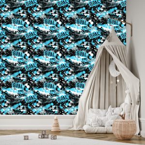 Papier Peint Abstraction Colorée De Football – Image 3