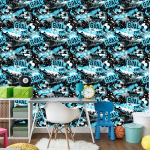 Papier Peint Abstraction Colorée De Football – Image 4