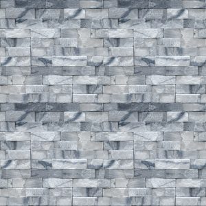 Papier Peint Brique Élégante Dans Les Tons De Gris – Image 1