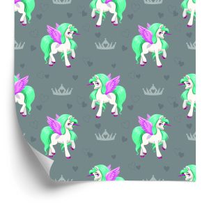 Papier Peint Pégase Coloré – Image 2