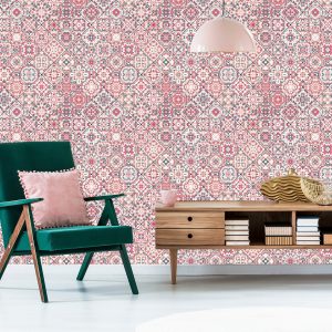 Papier Peint Mosaïque Colorée De Style Oriental – Image 6