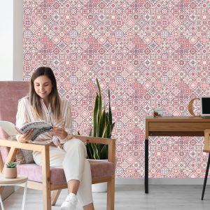 Papier Peint Mosaïque Colorée De Style Oriental – Image 7