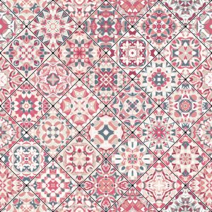 Papier Peint Mosaïque Colorée De Style Oriental – Image 1