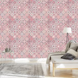 Papier Peint Mosaïque Colorée De Style Oriental – Image 3