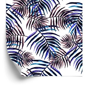 Papier Peint Feuilles De Palmier Colorées – Image 2