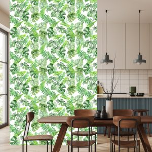 Papier Peint Feuilles Tropicales Peintes À L'aquarelle – Image 4