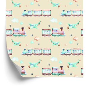 Papier Peint Avions Et Trains – Image 2