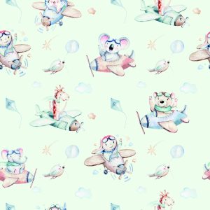 Papier Peint Animaux De Compagnie Dans Les Avions – Image 1