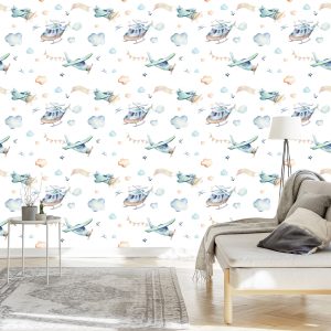 Papier Peint Avions Et Hélicoptères – Image 3