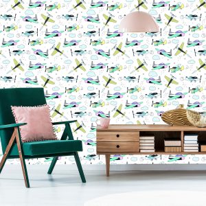 Papier Peint Des Avions Comme Dans Les Dessins Animés – Image 6