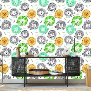 Papier Peint Lions Colorés – Image 5