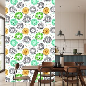 Papier Peint Lions Colorés – Image 4