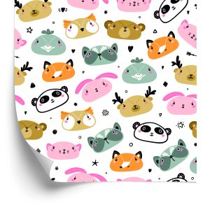 Papier Peint Animaux Colorés – Image 2