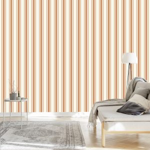 Papier Peint Rayures Verticales Classiques – Image 3