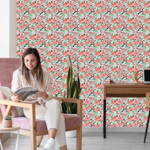 Papier Peint Pivoines Comme Dessiné – Image 7