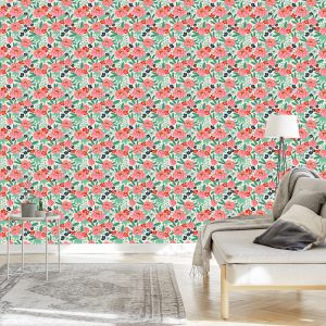 Papier Peint Pivoines Comme Dessiné – Image 3