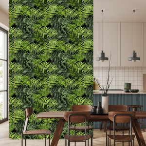 Papier Peint Feuilles Fines – Image 4