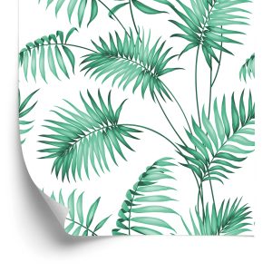 Papier Peint Feuilles Sur De Longues Tiges – Image 2
