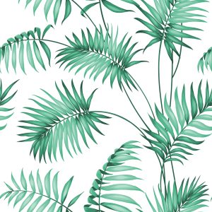Papier Peint Feuilles Sur De Longues Tiges – Image 1