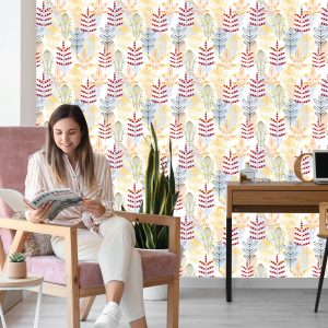 Papier Peint Feuilles Ornementales – Image 7