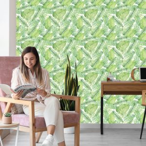 Papier Peint Feuilles D'aquarelle – Image 7