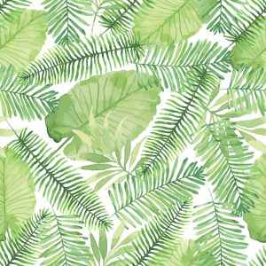 Papier Peint Feuilles D'aquarelle – Image 1