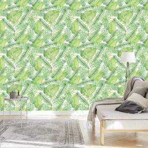 Papier Peint Feuilles D'aquarelle – Image 3