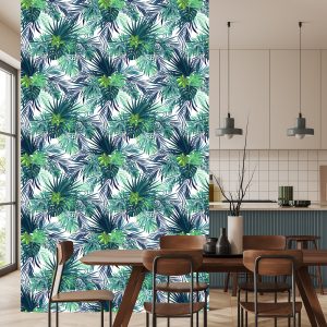 Papier Peint Feuilles Exotiques Sombres – Image 4