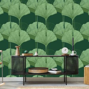 Papier Peint Feuilles Vertes – Image 5