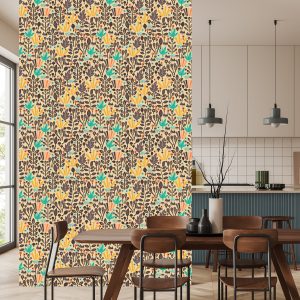 Papier Peint Feuilles D'un Arbre Et De Champignons – Image 4