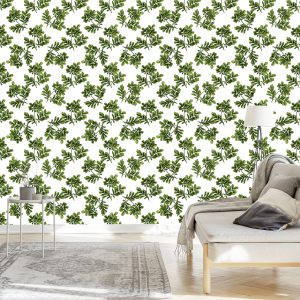 Papier Peint Feuilles Fines – Image 3