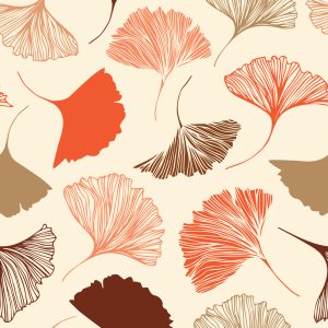 Papier Peint Feuilles Aux Couleurs De L'automne – Image 1