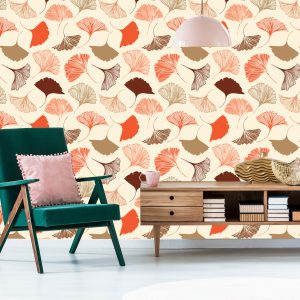 Papier Peint Feuilles Aux Couleurs De L'automne – Image 6