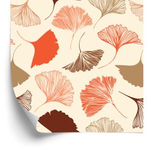Papier Peint Feuilles Aux Couleurs De L'automne – Image 2