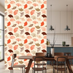 Papier Peint Feuilles Aux Couleurs De L'automne – Image 4