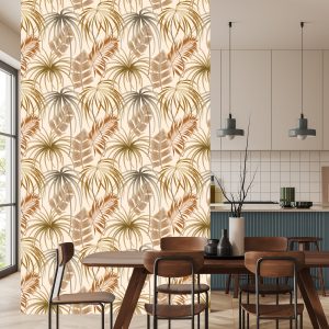 Papier Peint Feuilles De Style Boho – Image 4