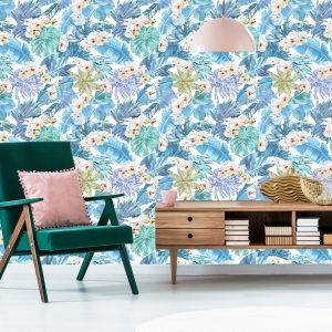 Papier Peint Feuilles Et Fleurs De Magnolia – Image 6