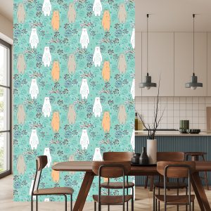 Papier Peint Pour Les Enfants - Happy Bears Colorés – Image 4