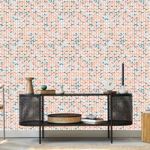 Papier Peint Motifs Géométriques Colorés – Image 5