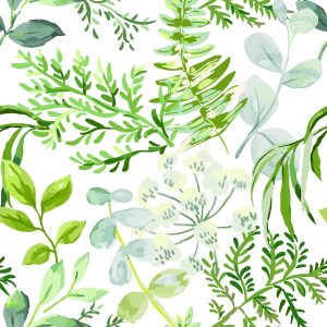 Papier Peint Plantes De Champ Peintes – Image 1