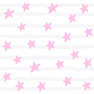 Papier Peint Pour Les Enfants - Étoiles Aux Couleurs Pastel – Image 1