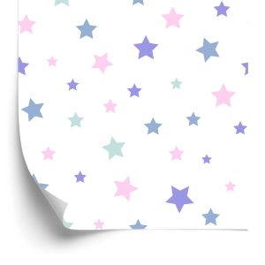 Papier Peint Étoiles Pastel Délicates – Image 2